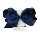 Sweethearts Hårrosett Classic Medium MÖRKBLÅ 20-pack