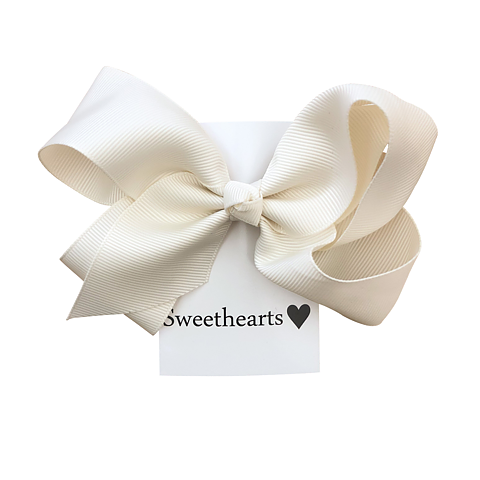 Sweethearts Hårrosett Classic Medium CREME 20-pack