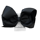Sweethearts Hårrosett Classic Large SVART 12-pack