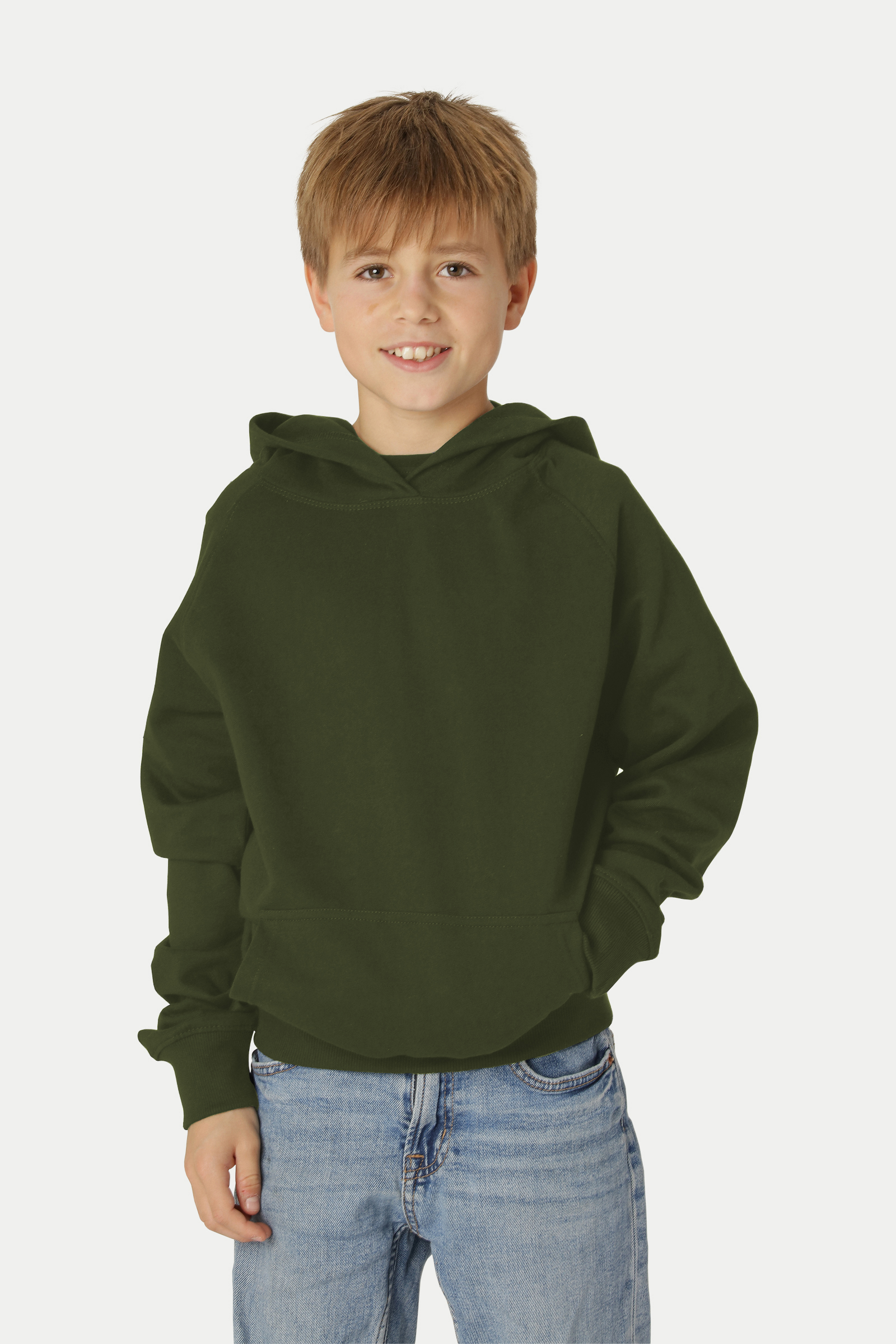 Hoodie - Barn - Neutral - Fairtrade & EKO GOTS - 11 olika färger - 10