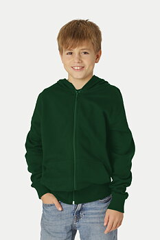 Hoodie med dragkedja - Barn - Neutral - Fairtrade & EKO/GOTS - 8 olika färger
