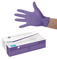 RUCK® Nitril Engångshandske, violett (Str. XS), 100-pack