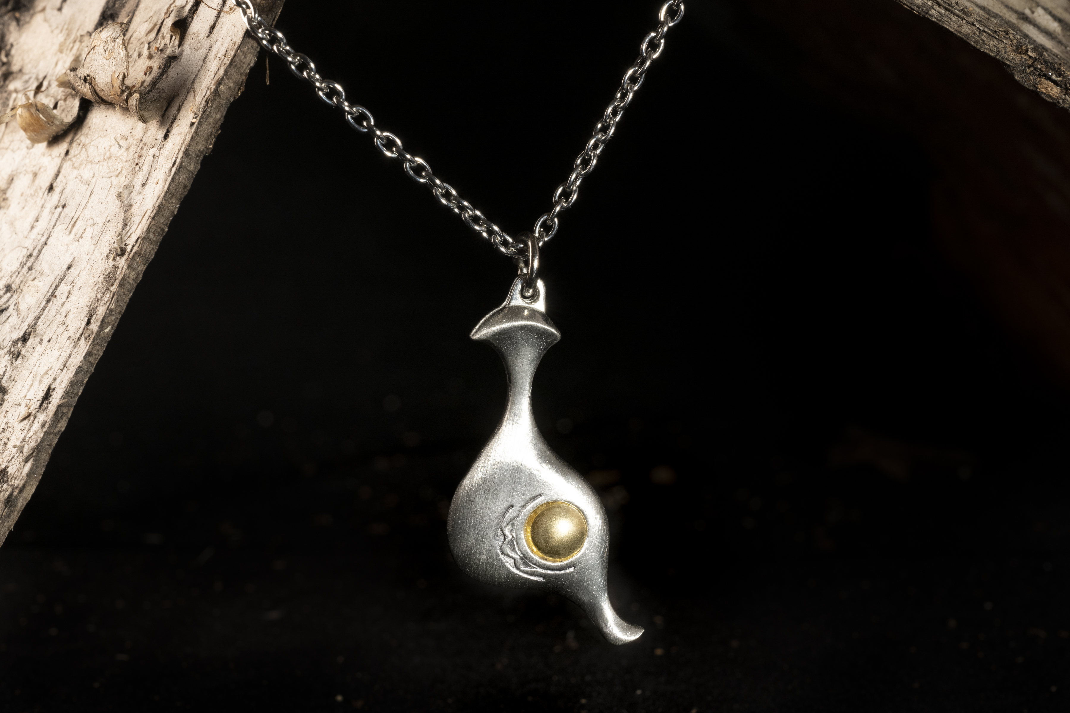 Kette Gold-Schneehuhn