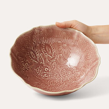 Sthål- Arabesque -skål 26cm-salladsskål 
