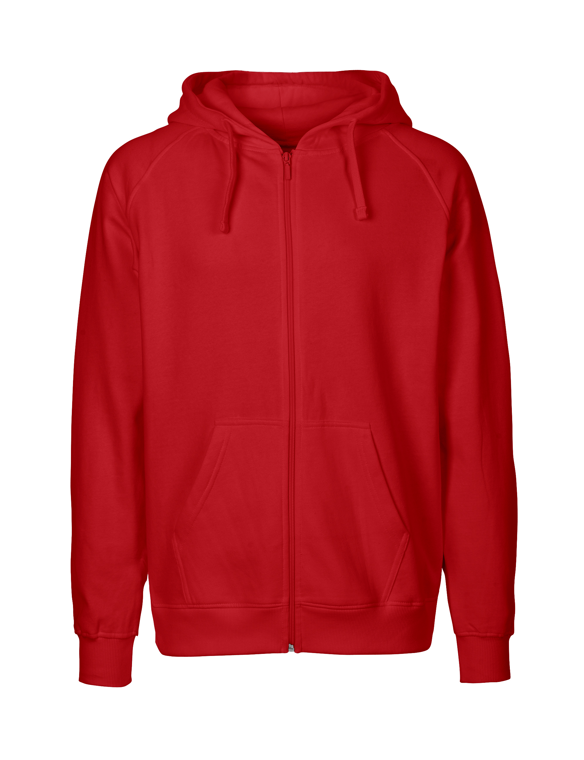 Hoodie med dragkedja - Herr - Neutral - Fairtrade & EKO GOTS - 30 olika färger - 6