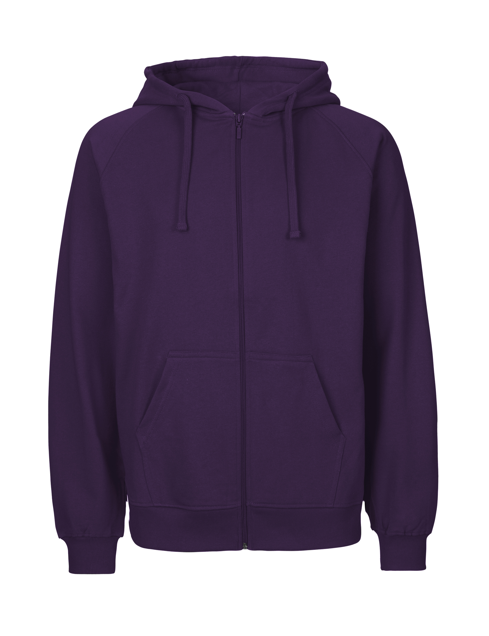 Hoodie med dragkedja - Herr - Neutral - Fairtrade & EKO GOTS - 30 olika färger - 31
