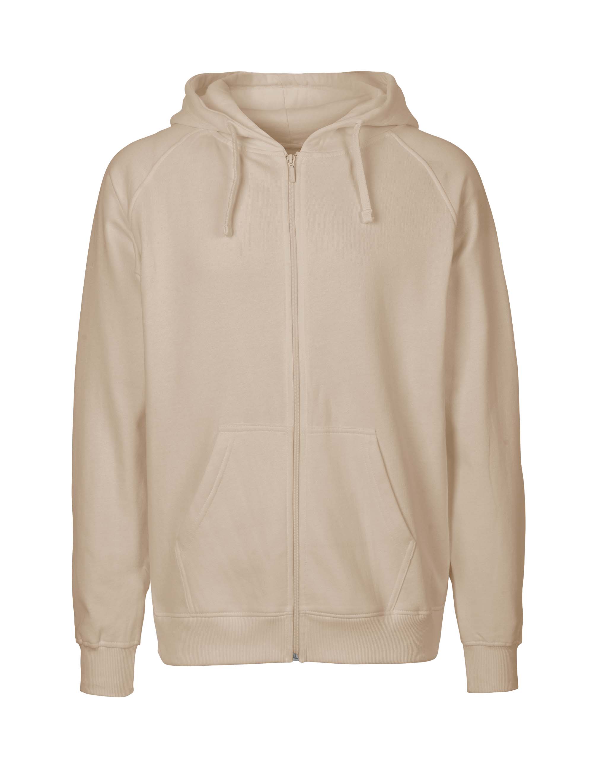 Hoodie med dragkedja - Herr - Neutral - Fairtrade & EKO GOTS - 30 olika färger - 22