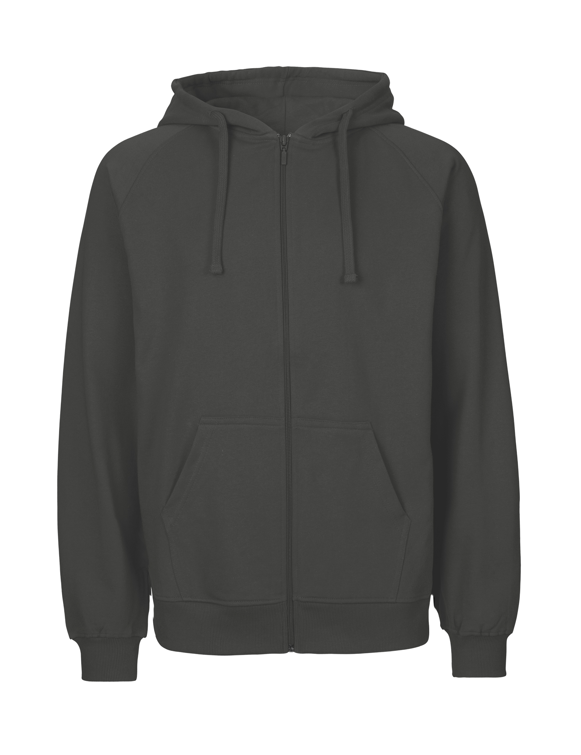 Hoodie med dragkedja - Herr - Neutral - Fairtrade & EKO GOTS - 30 olika färger - 7
