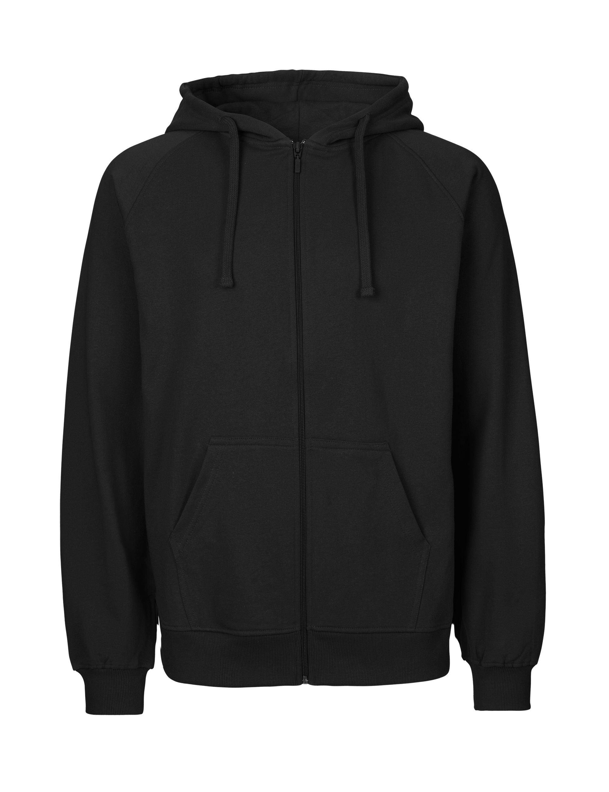 Hoodie med dragkedja - Herr - Neutral - Fairtrade & EKO GOTS - 30 olika färger - 4