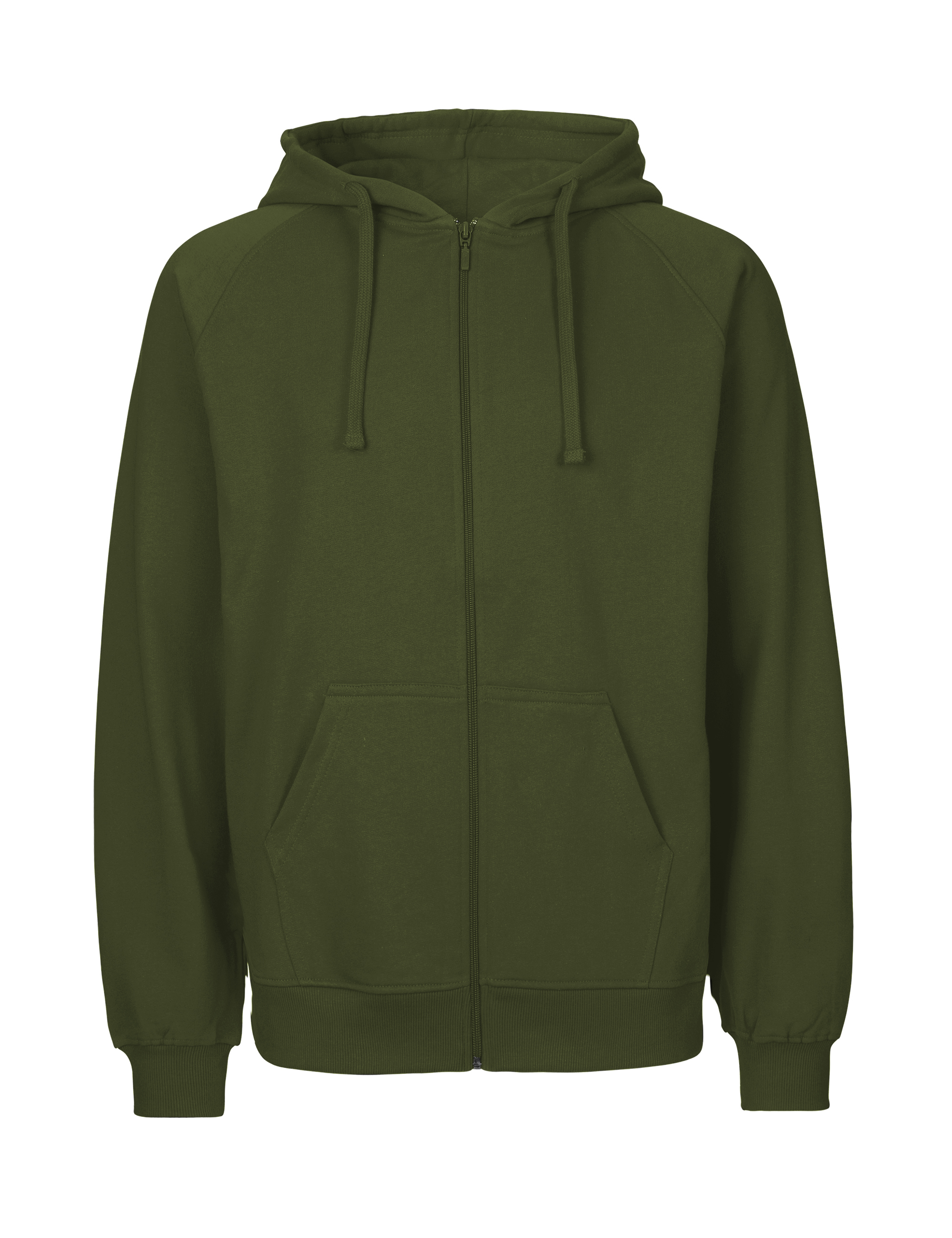 Hoodie med dragkedja - Herr - Neutral - Fairtrade & EKO GOTS - 30 olika färger - 11