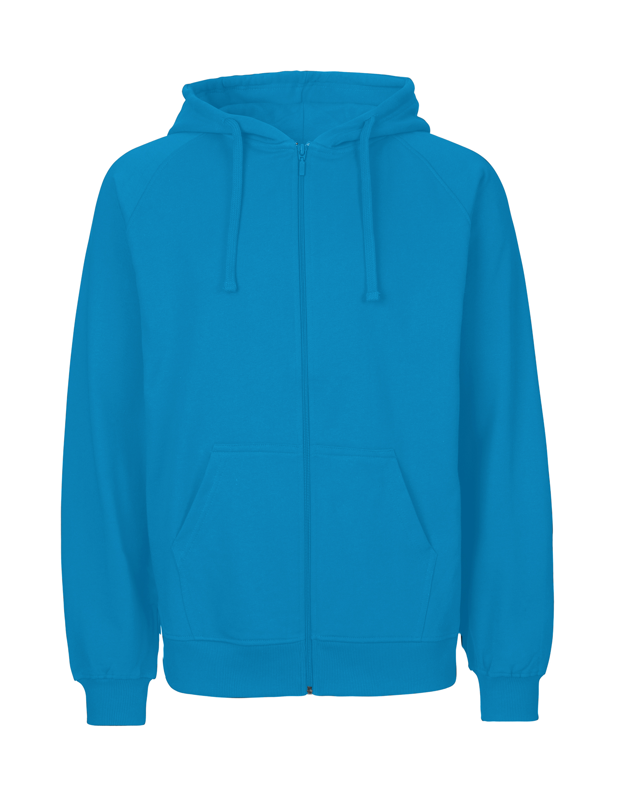 Hoodie med dragkedja - Herr - Neutral - Fairtrade & EKO GOTS - 30 olika färger - 16