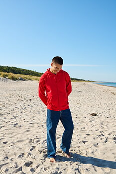 Hoodie med dragkedja - Herr - Neutral - Fairtrade & EKO GOTS - 30 olika färger