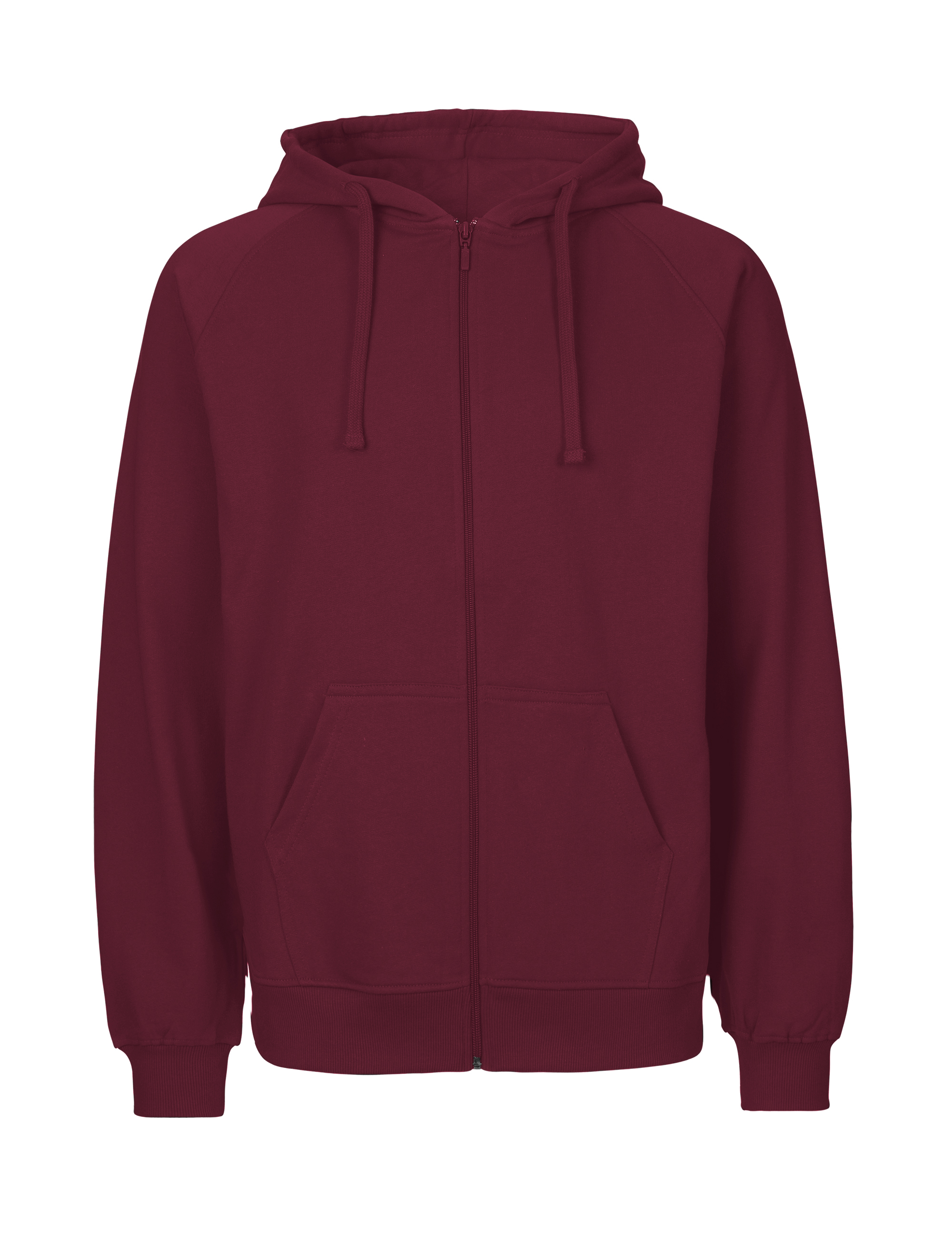 Hoodie med dragkedja - Herr - Neutral - Fairtrade & EKO GOTS - 30 olika färger - 15