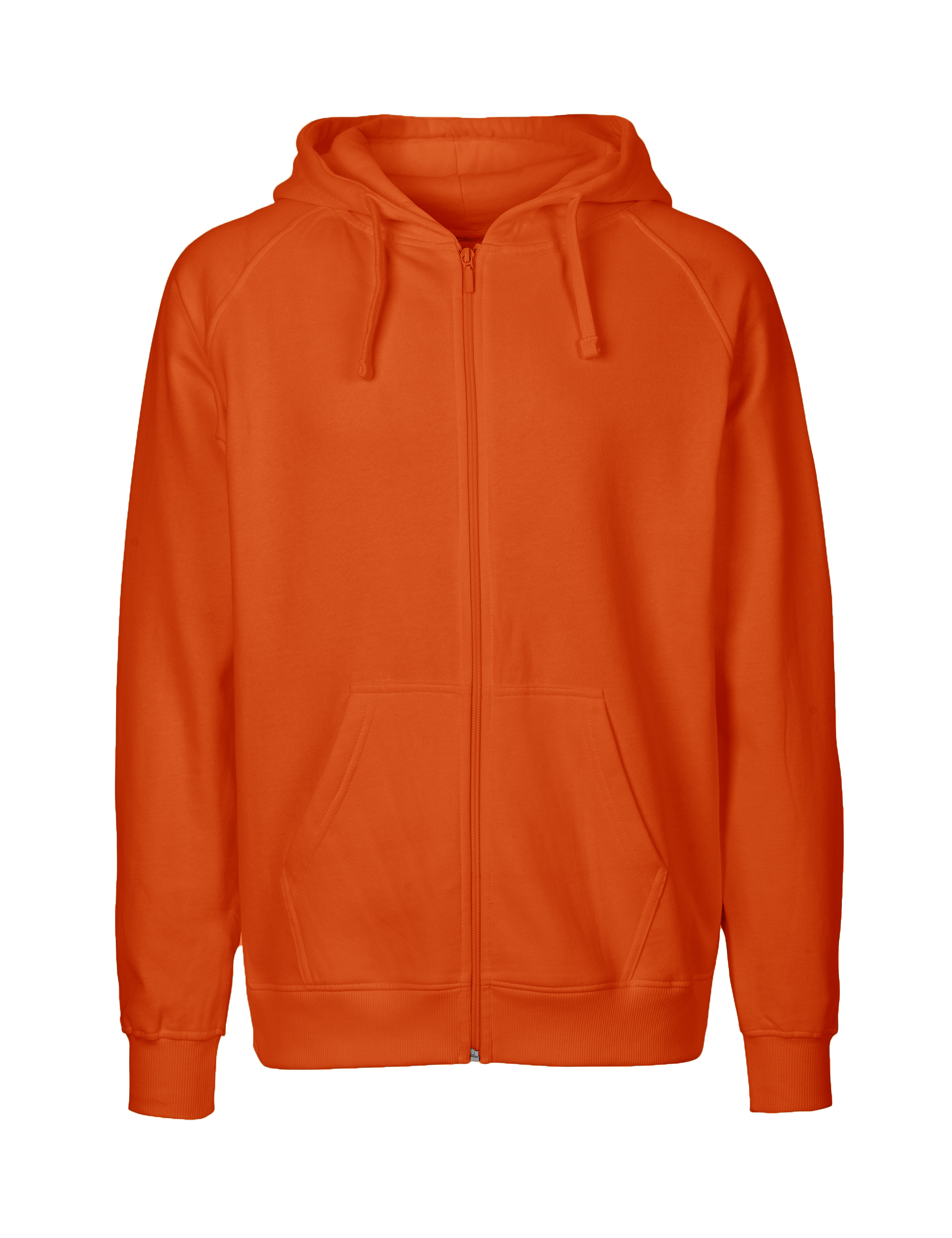 Hoodie med dragkedja - Herr - Neutral - Fairtrade & EKO GOTS - 30 olika färger - 18