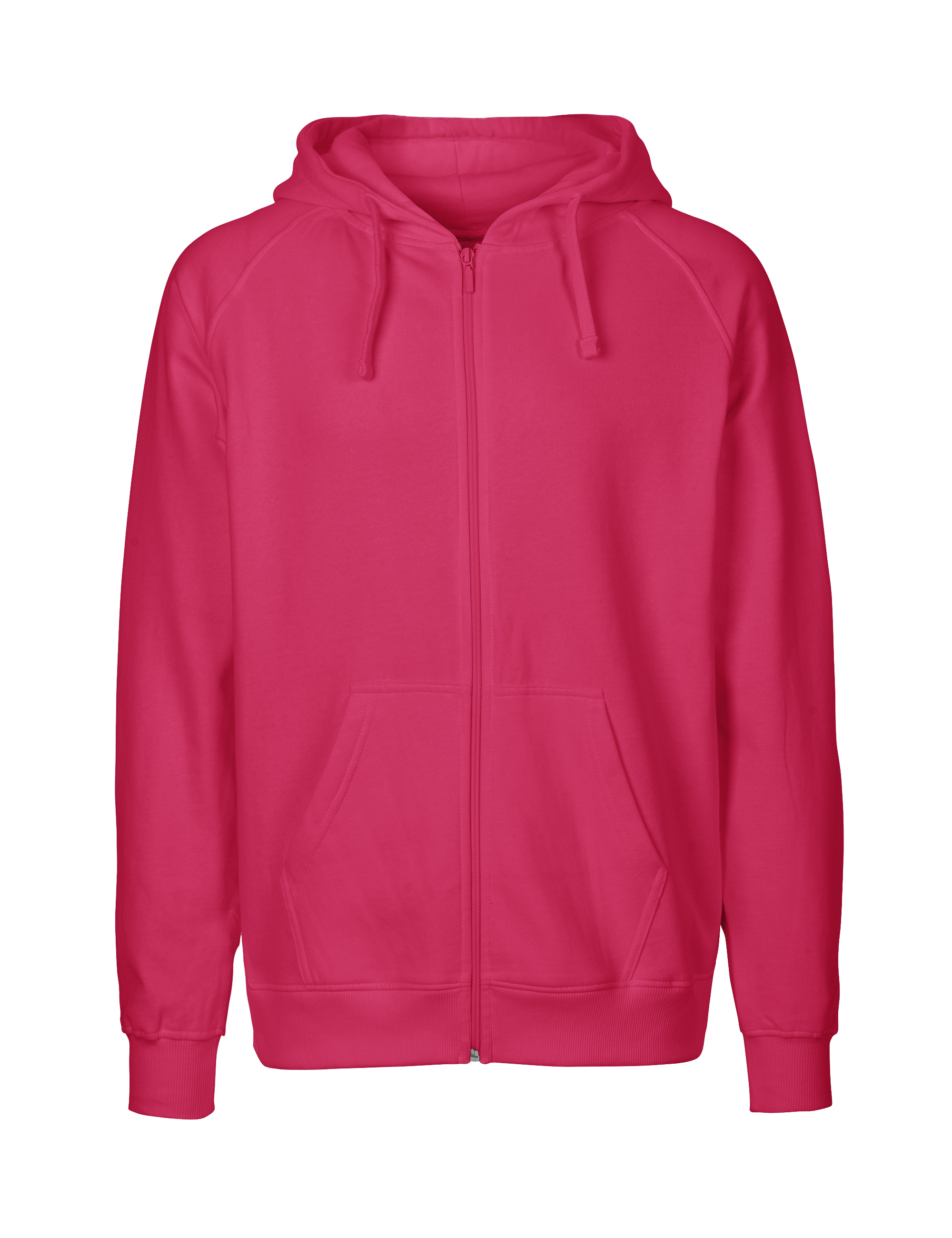 Hoodie med dragkedja - Herr - Neutral - Fairtrade & EKO GOTS - 30 olika färger - 9