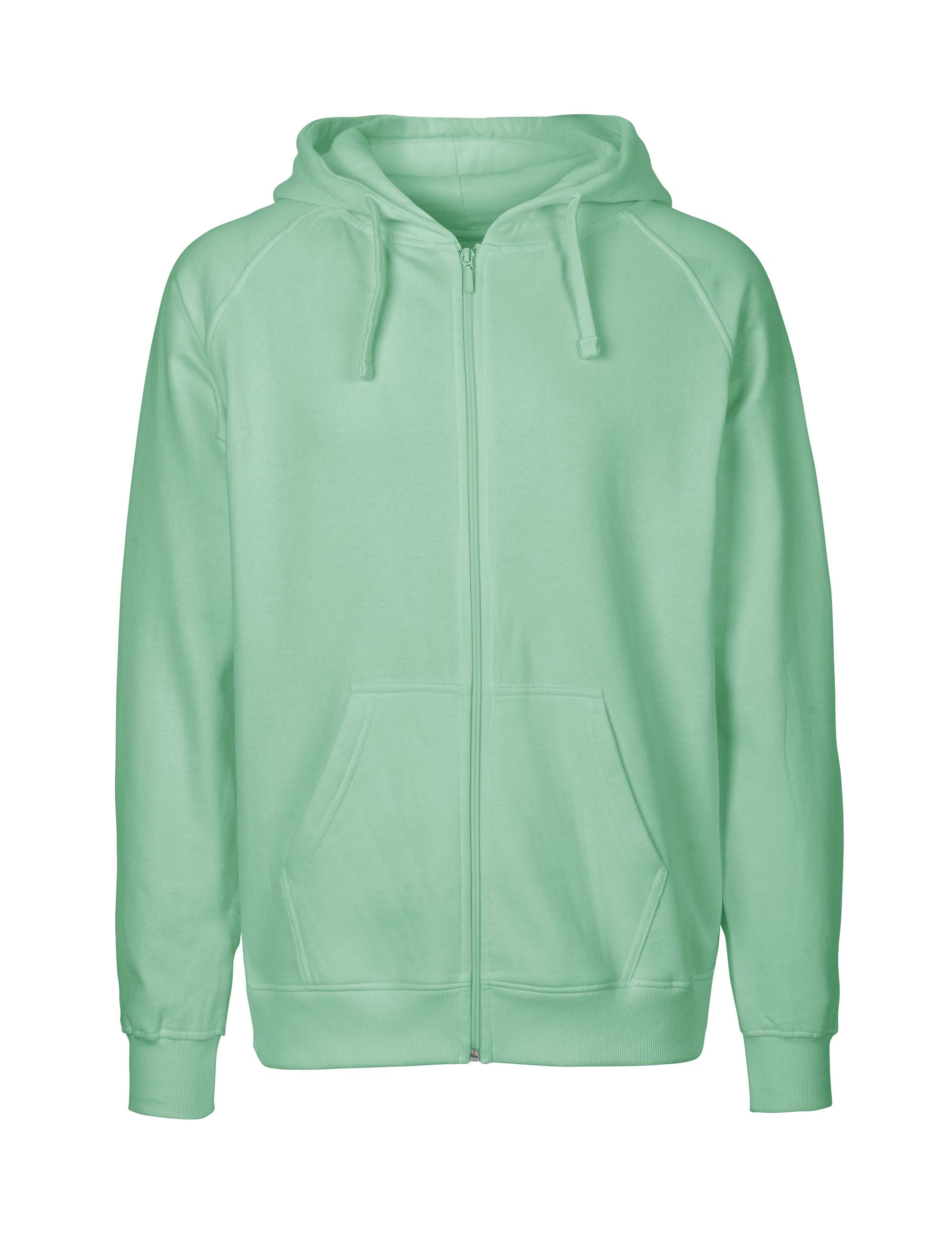 Hoodie med dragkedja - Herr - Neutral - Fairtrade & EKO GOTS - 30 olika färger - 23