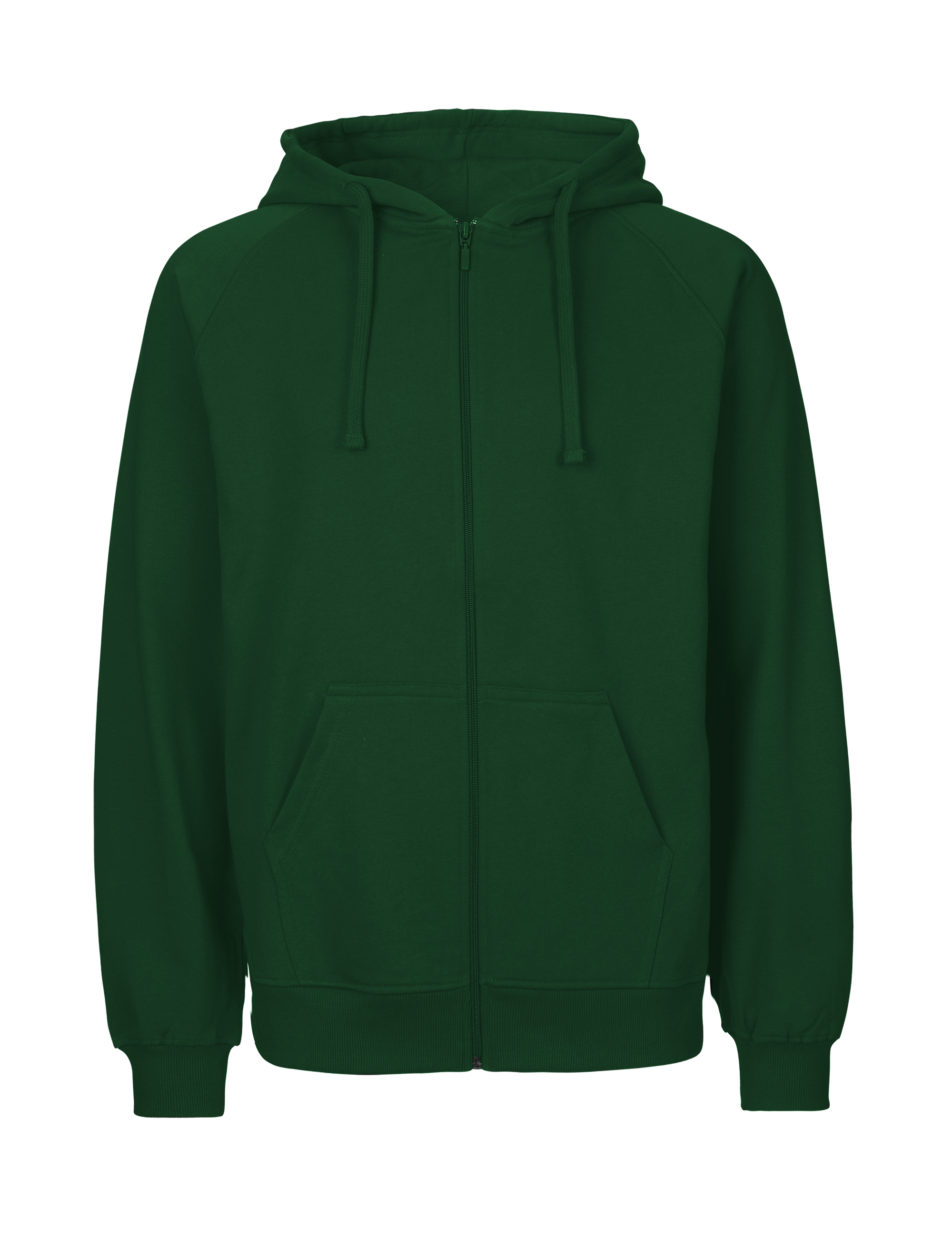 Hoodie med dragkedja - Herr - Neutral - Fairtrade & EKO GOTS - 30 olika färger - 20
