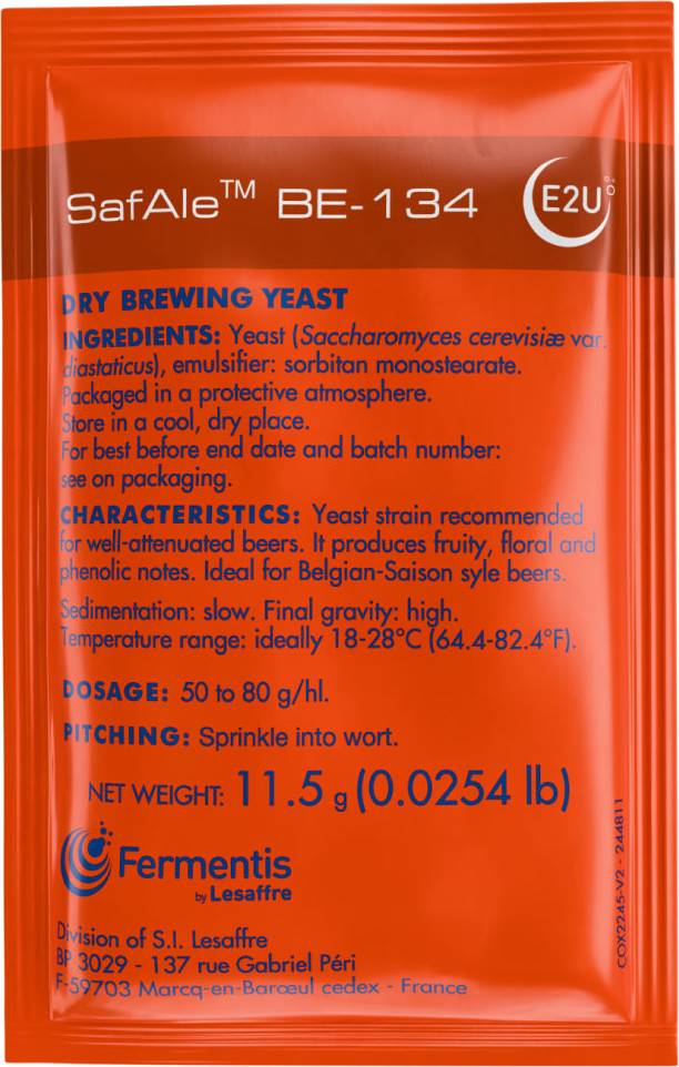 Fermentis SafAle BE-134, 11.5 g