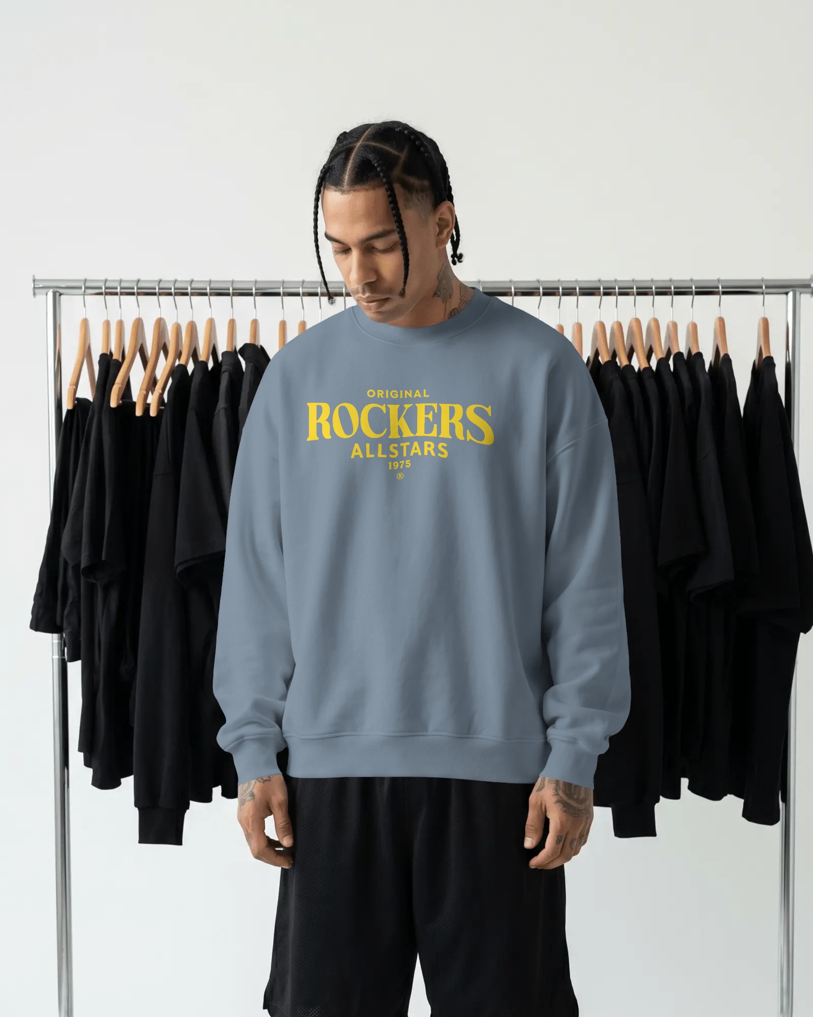 Original Rockers Sweater Stone Blue