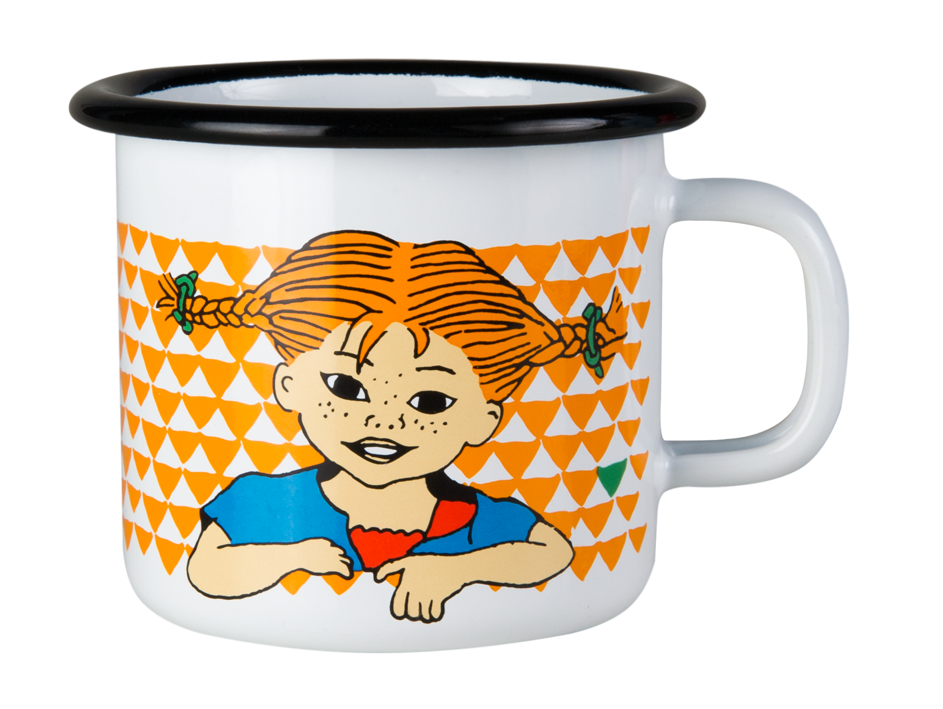 Pippi Långstrump Emaljmugg 2,5 dl - Här kommer Pippi - 3