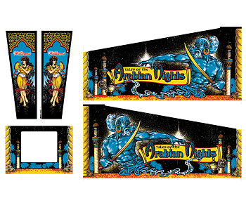 Tales of the Arabian Nights - Kabinettdekaler