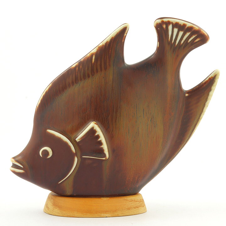 グナー・ニールンド 表情がユニークな魚 Fish 1951年  17/16cm
