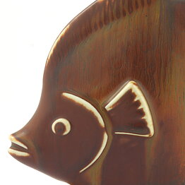 グナー・ニールンド 表情がユニークな魚 Fish 1951年  17/16cm