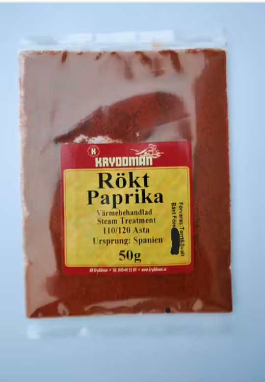 Rökt Paprikapulver