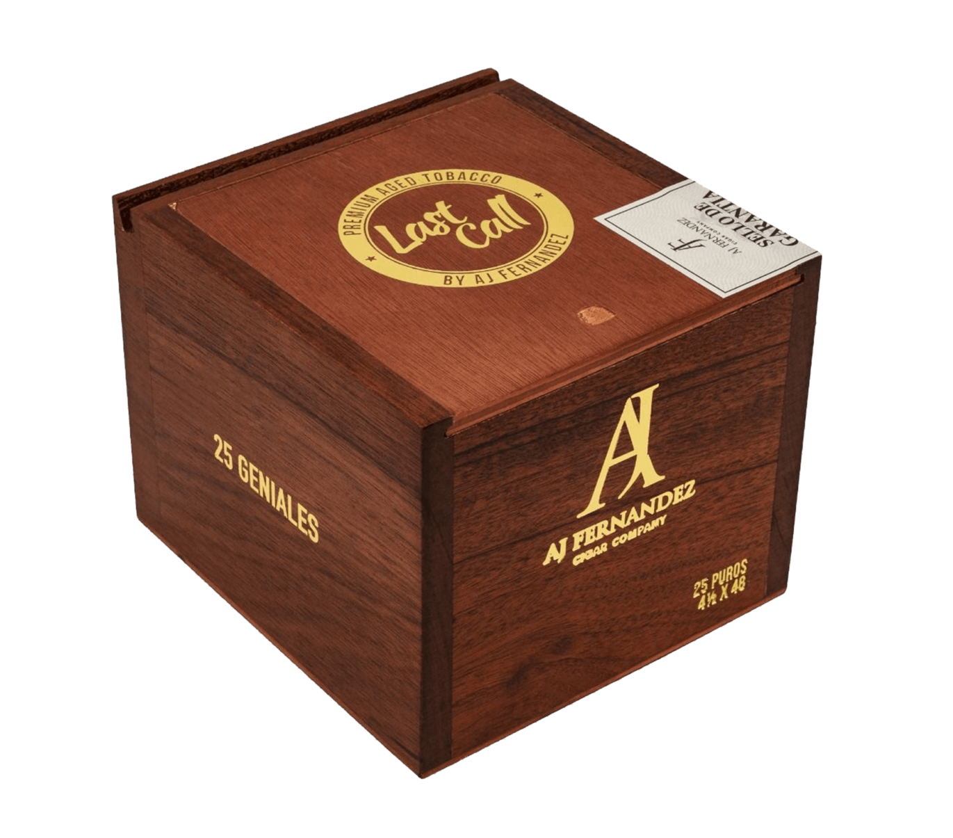 AJ Fernandez Last Call Geniales Habano Corona Extra Box 25p