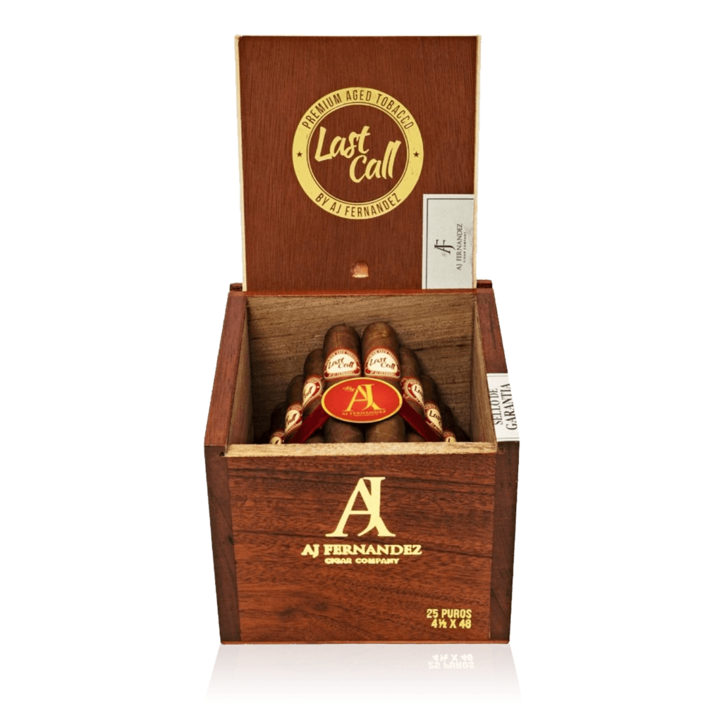 AJ Fernandez Last Call Geniales Habano Corona Extra Open Box 25p