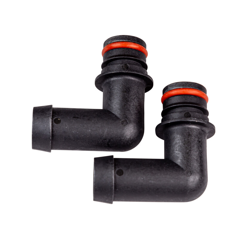 CONNECTIONS, 90 °, 19MM HOSE CONNECTION.