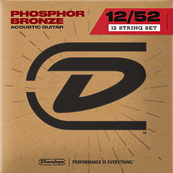Dunlop Phosphor Bronze 012-052 (12-String)