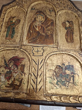 Handmålade Ikon