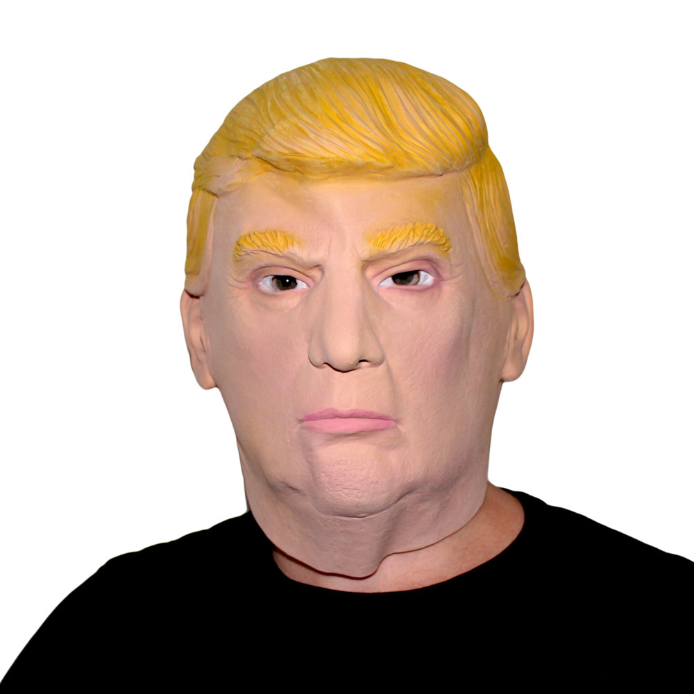 Donald Trump Mask på människa