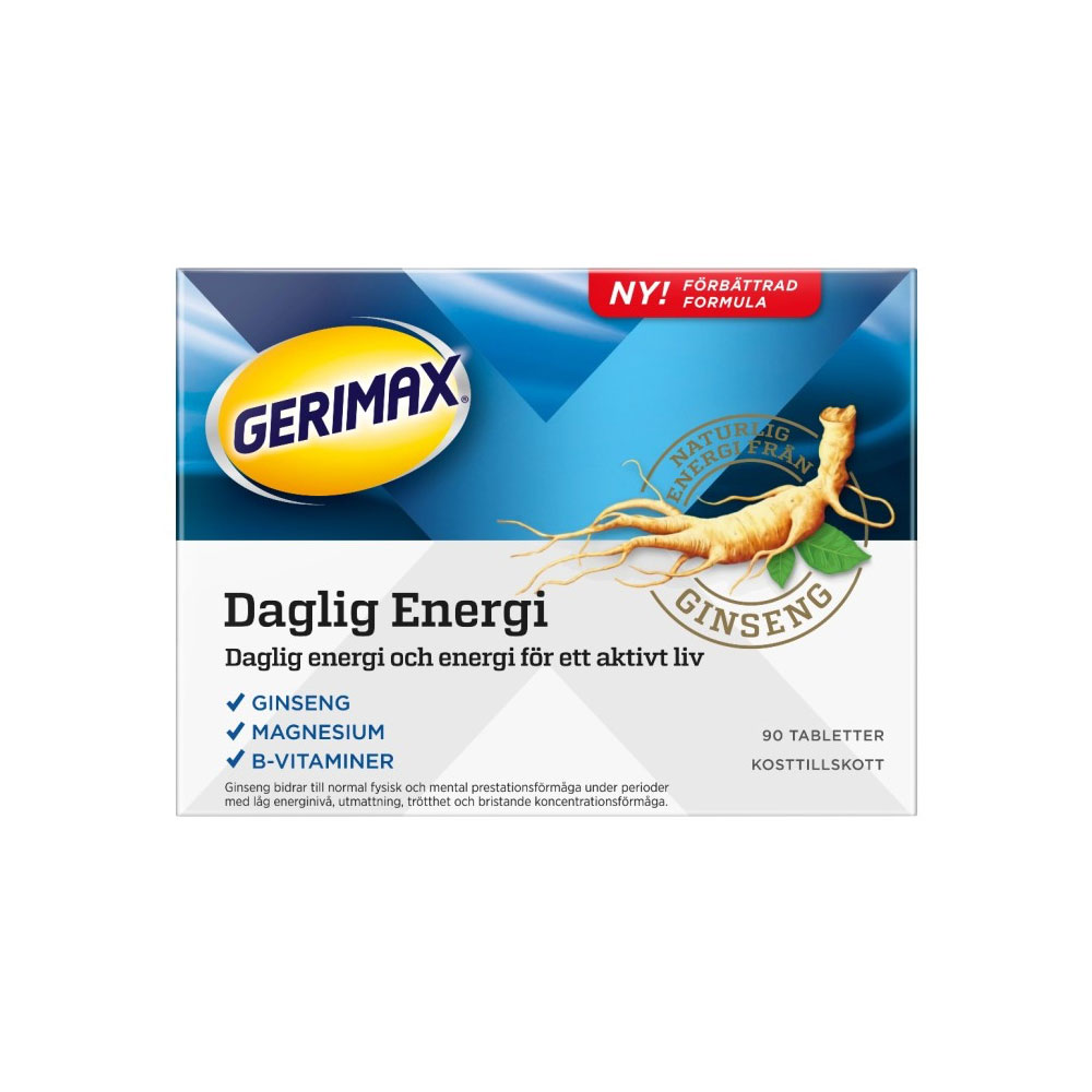 Gerimax Daglig Energi 90 tab