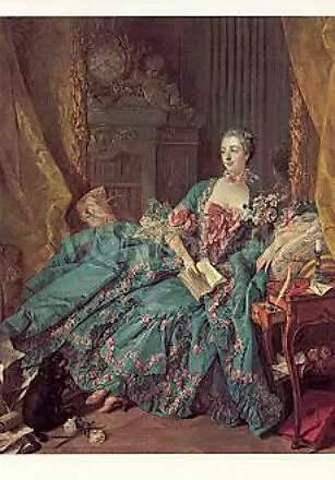 Madame Pompadour, Postcard