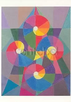 Quatre spirales, Postcard