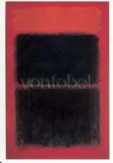 Red on Black, Postcard