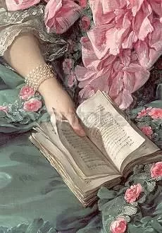 Portrait de Mme de Pompadour (Detail), Postcard
