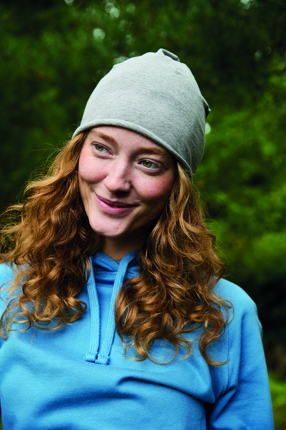 Beanie tunn Grå - Neutral - Fairtrade, EKO, GOTS 