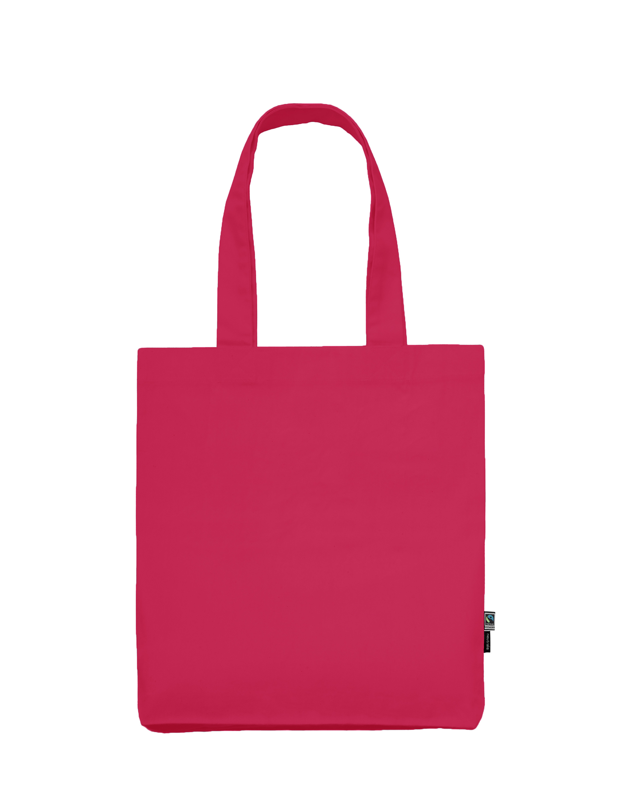 Tygkasse Twill 210 gsm - Långa handtag - Neutral - Fairtrade & EKO GOTS - 26 olika färger - 7