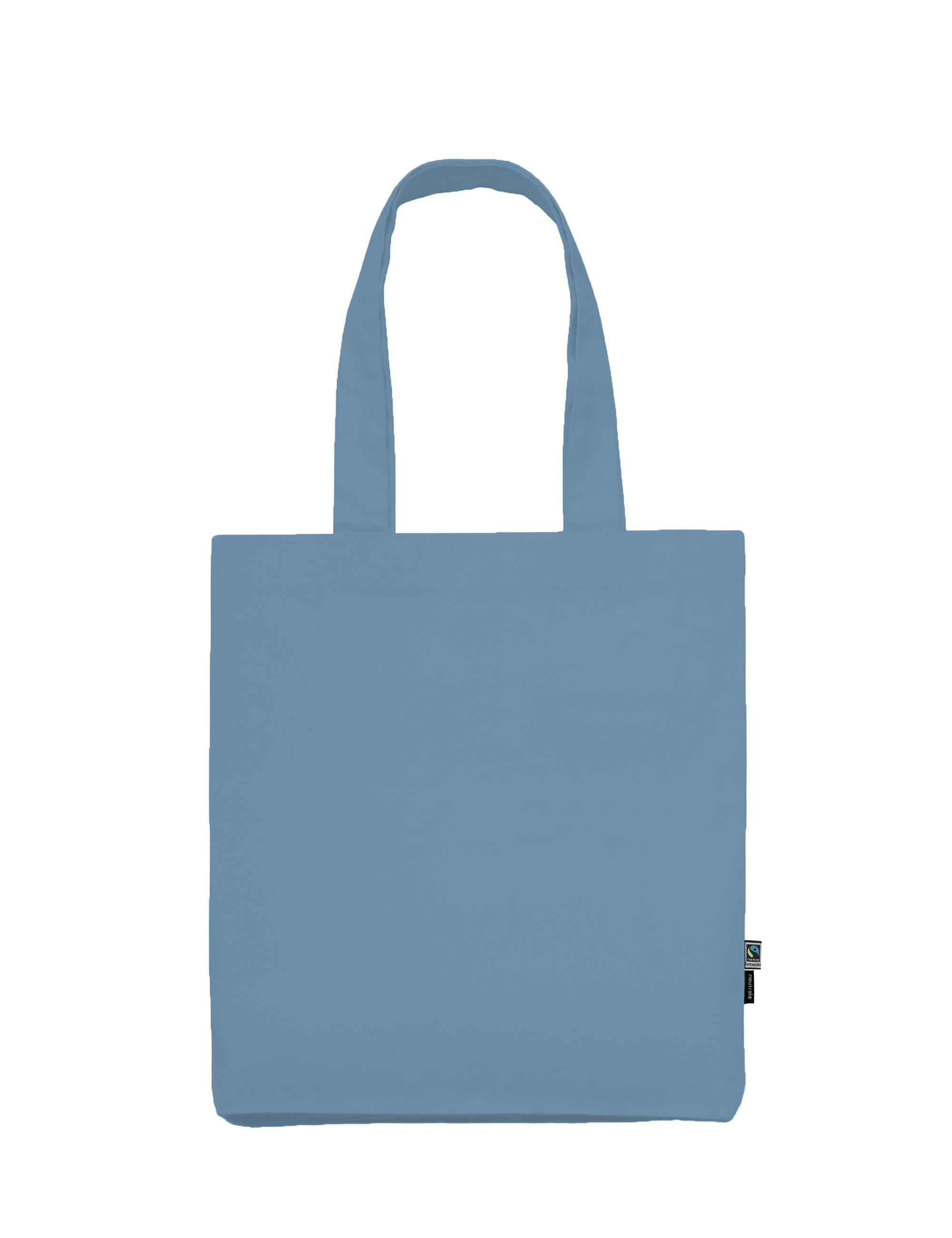 Tygkasse Twill 210 gsm - Långa handtag - Neutral - Fairtrade & EKO GOTS - 26 olika färger - 19