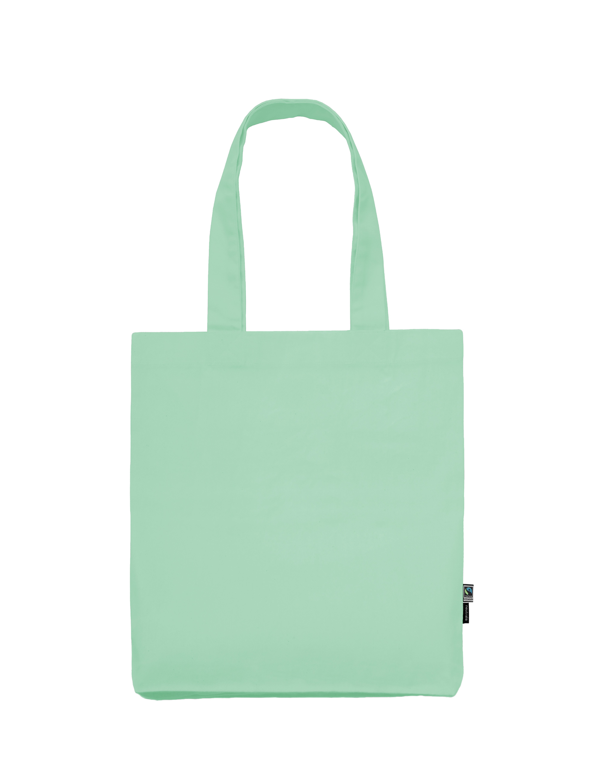 Tygkasse Twill 210 gsm - Långa handtag - Neutral - Fairtrade & EKO GOTS - 26 olika färger - 18