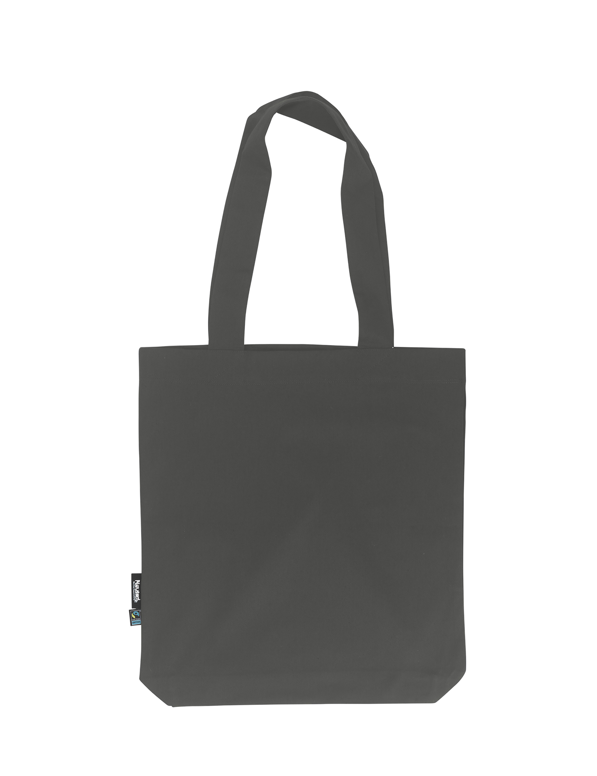 Tygkasse Twill 210 gsm - Långa handtag - Neutral - Fairtrade & EKO GOTS - 26 olika färger - 6