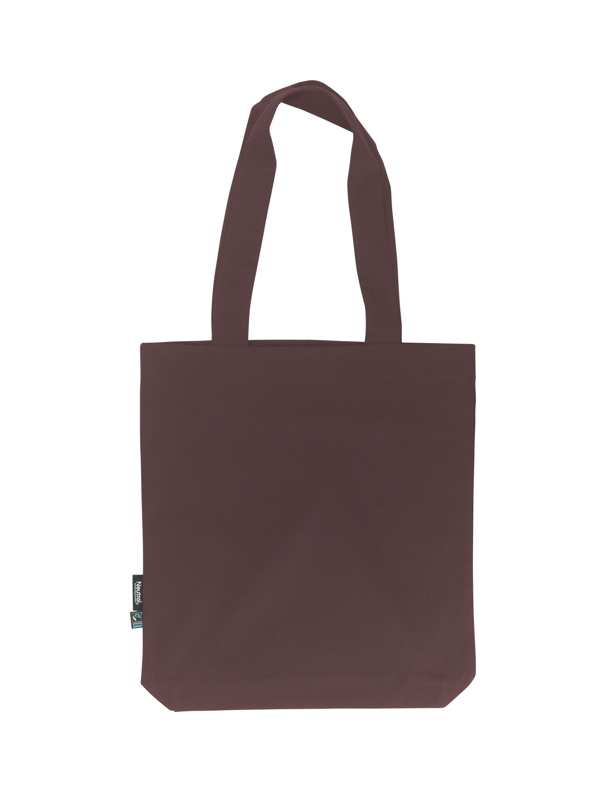 Tygkasse Twill 210 gsm - Långa handtag - Neutral - Fairtrade & EKO GOTS - 26 olika färger - 16