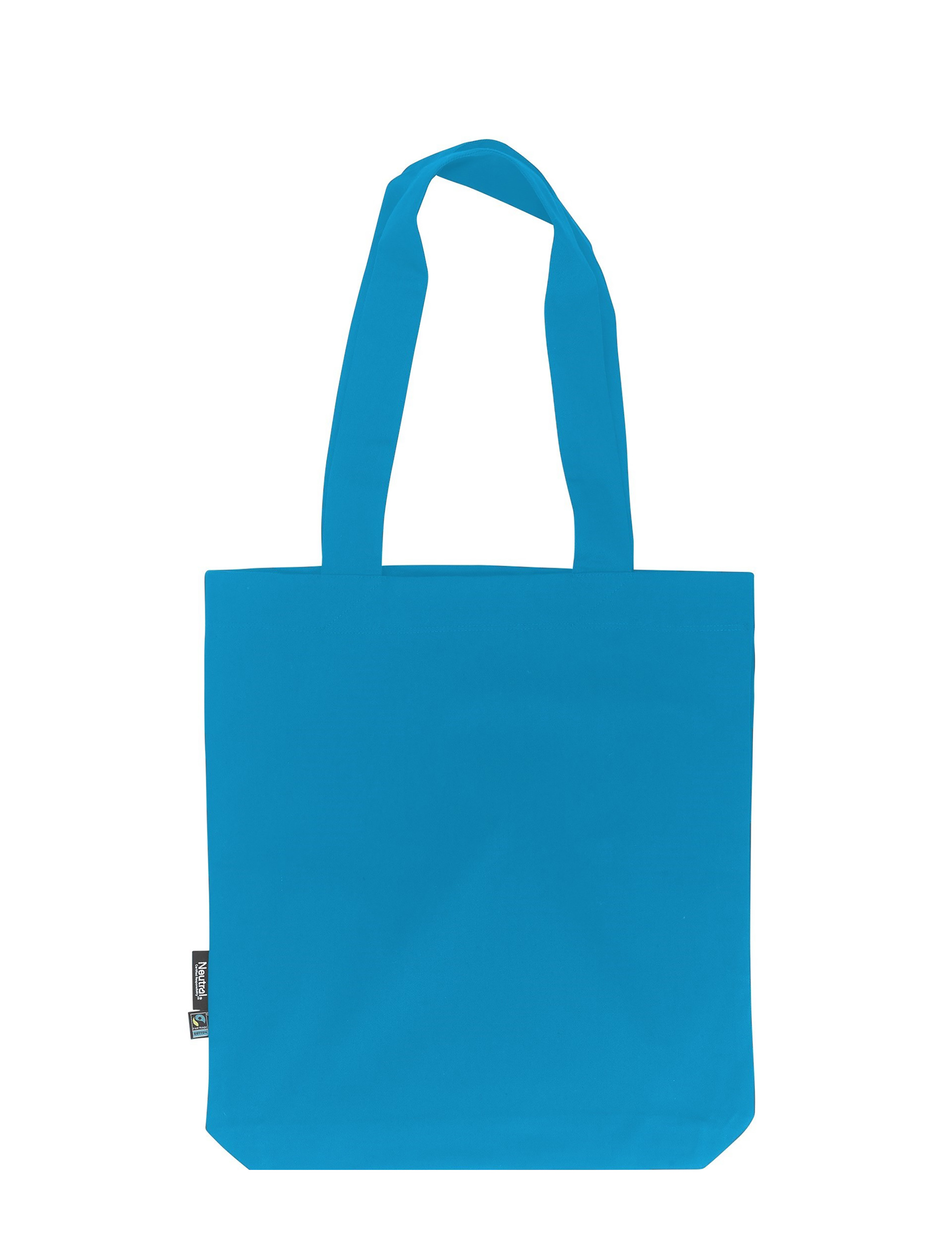 Tygkasse Twill 210 gsm - Långa handtag - Neutral - Fairtrade & EKO GOTS - 26 olika färger - 12