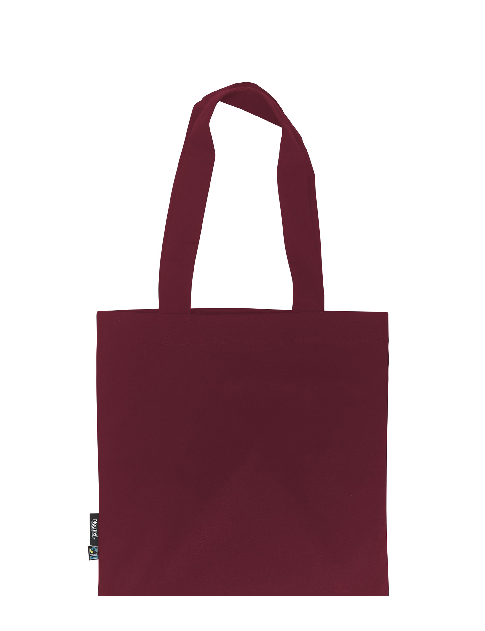 Tygkasse Twill 210 gsm - Långa handtag - Neutral - Fairtrade & EKO GOTS - 26 olika färger - 11