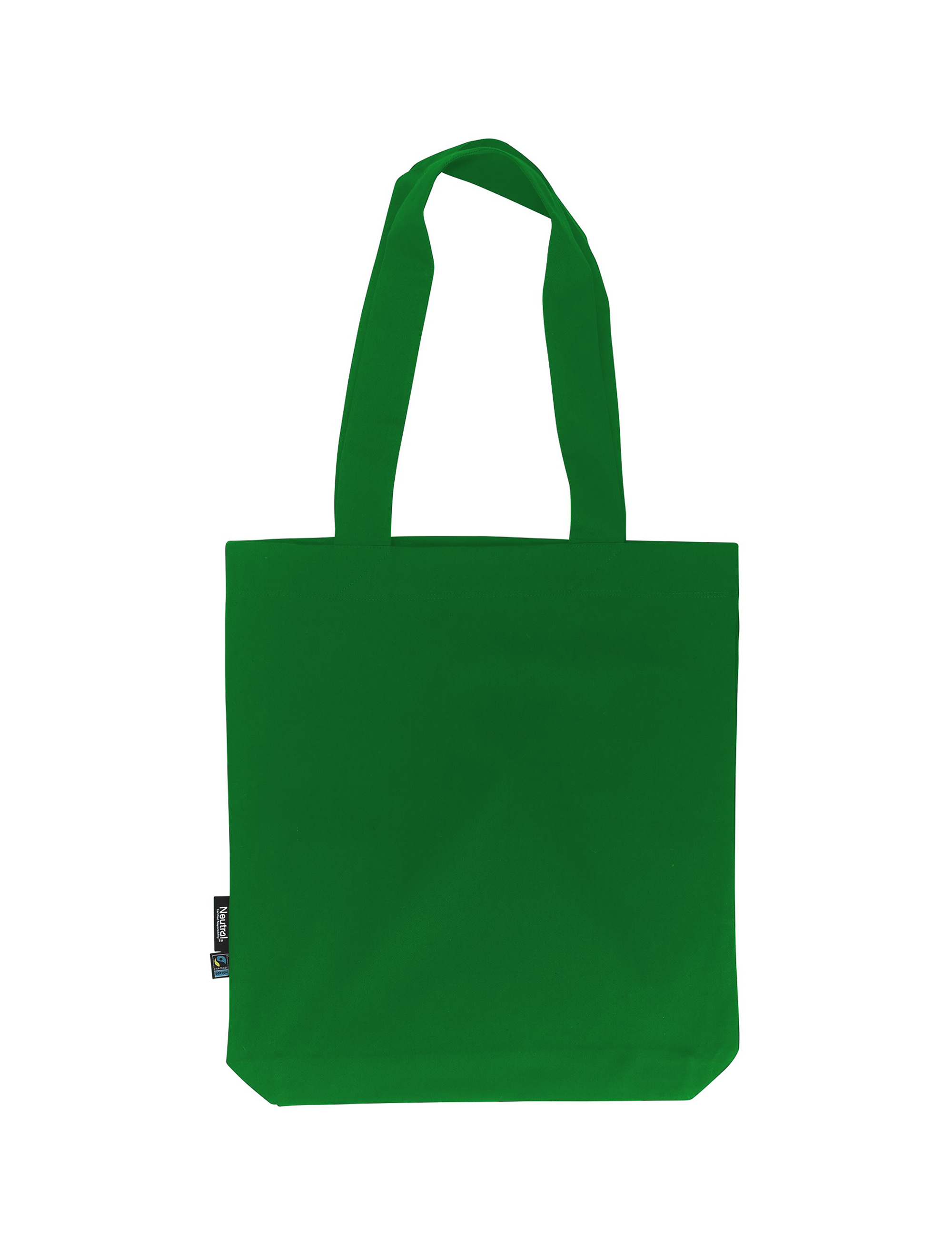 Tygkasse Twill 210 gsm - Långa handtag - Neutral - Fairtrade & EKO GOTS - 26 olika färger - 24