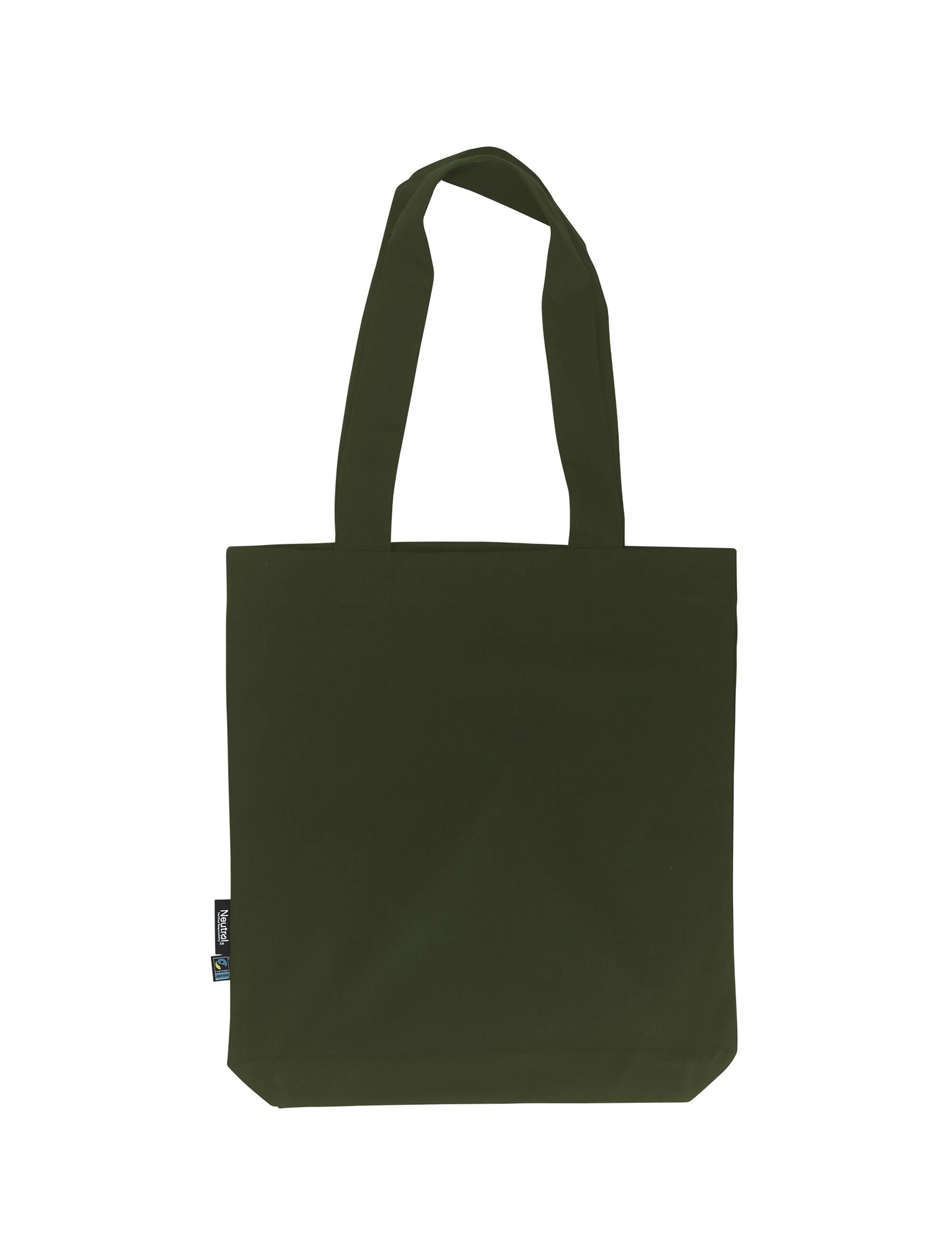 Tygkasse Twill 210 gsm - Långa handtag - Neutral - Fairtrade & EKO GOTS - 26 olika färger - 9