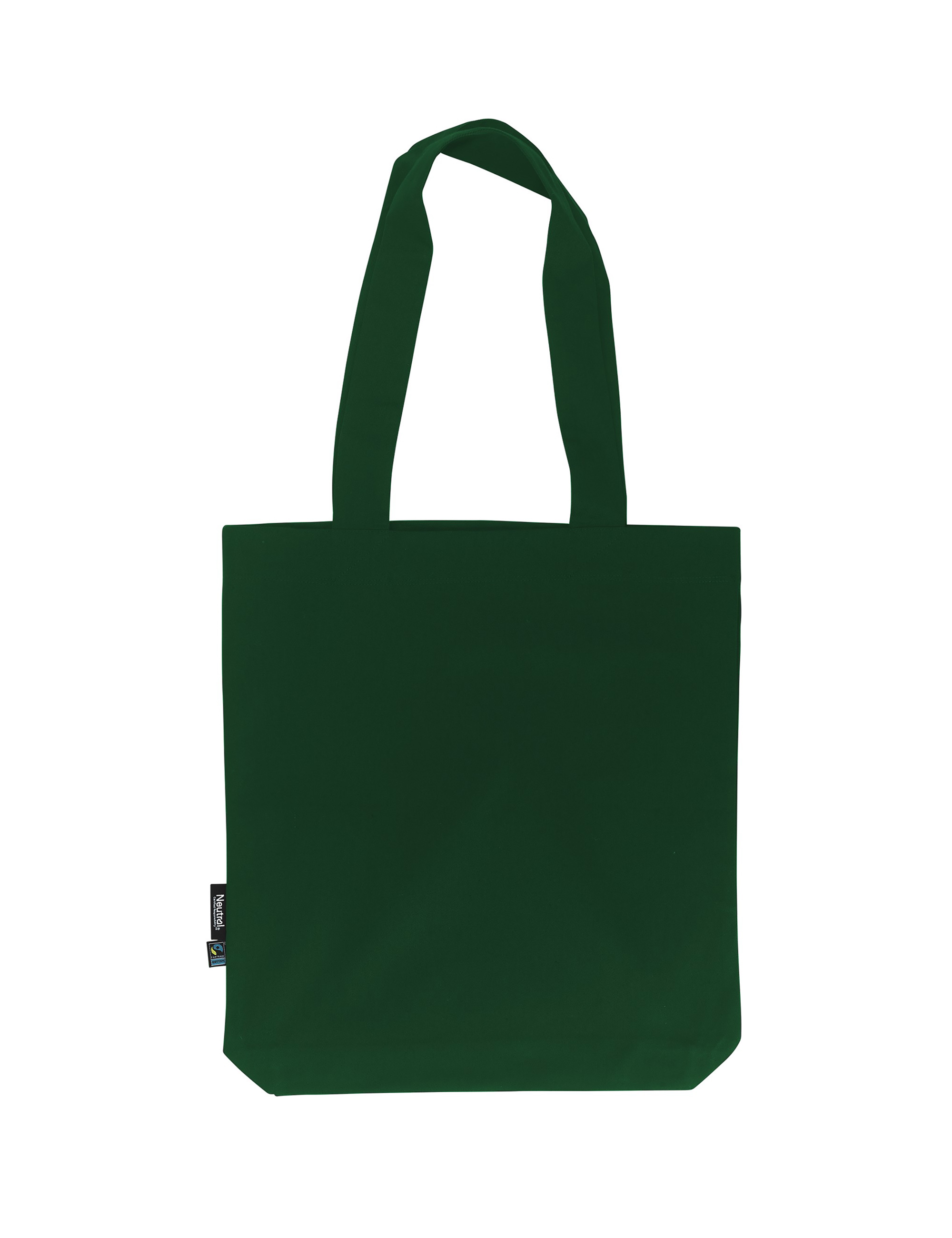 Tygkasse Twill 210 gsm - Långa handtag - Neutral - Fairtrade & EKO GOTS - 26 olika färger - 15